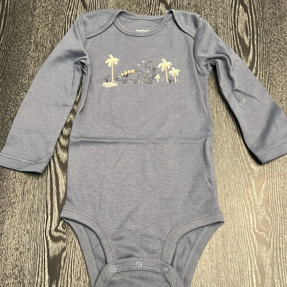 Carters (6)piece-One Piece Items With Snap Closure-12 months-NWT**